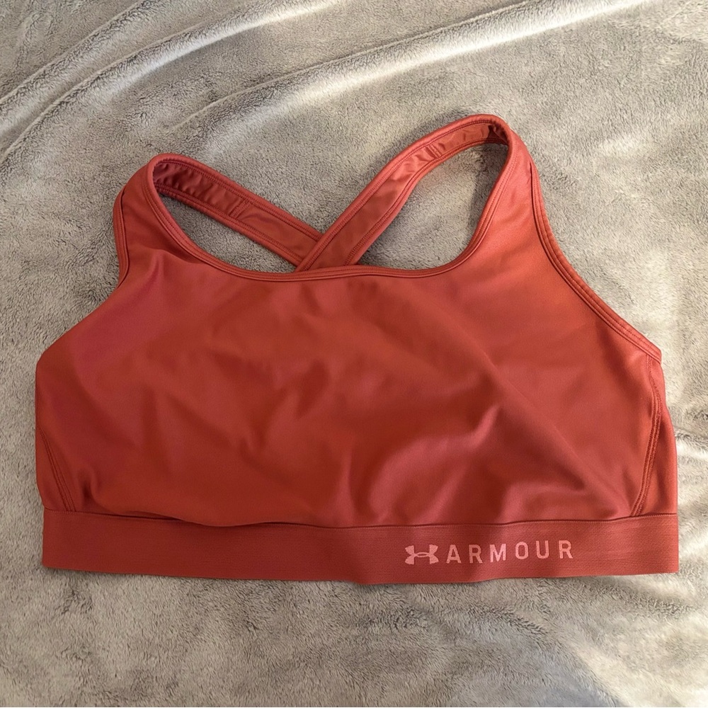 Under Armour Women's Rust Sports Bra